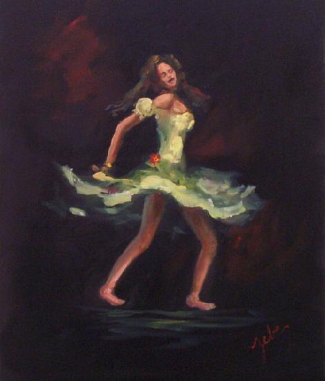 unknow artist Dancer Whirling Germany oil painting art